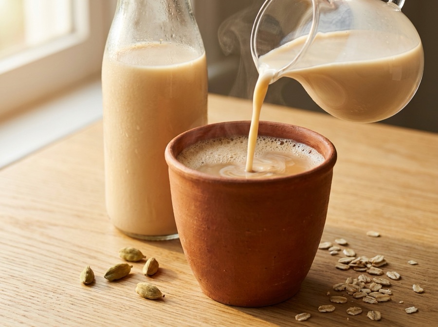 Is Chai Vegan? Oat Milk Masala Chai in Boston